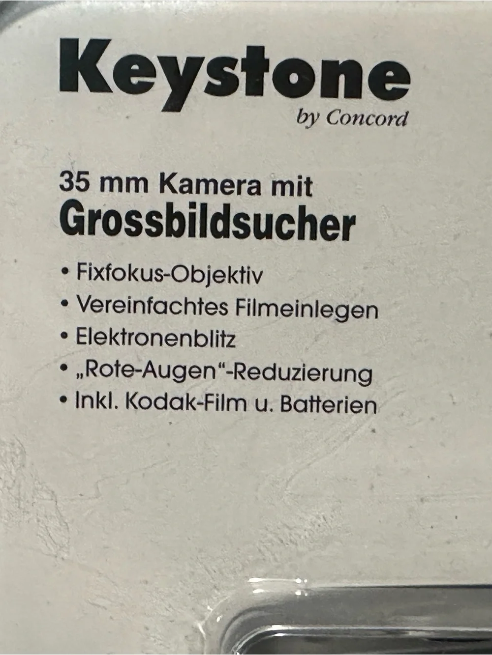 NIP Vintage Keystone K17 BV 35mm Flash Film Camera Factory Sealed
